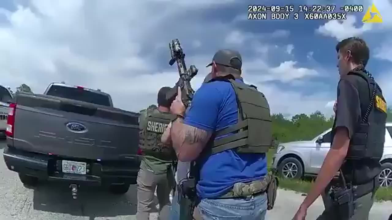 Bodycam Footage RELEASED of The Martin County Sheriff's Office arresting Trump's attempted assassin.