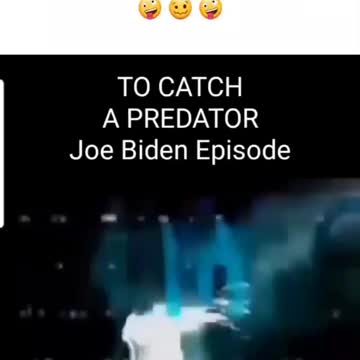 To catch a preditor Biden edition
