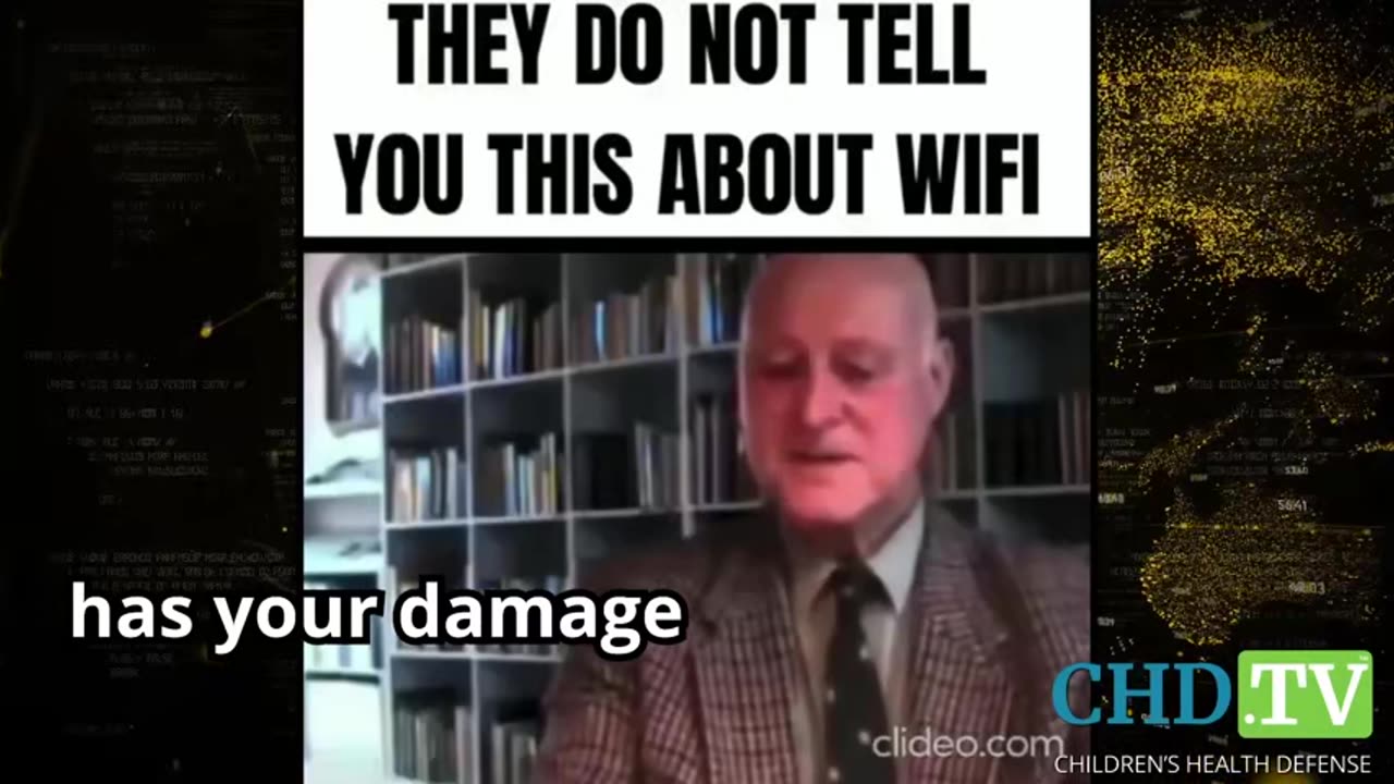 This is Barrie Trower, former MI5/MI6 agent, on Wi-Fi being placed near girls and women.