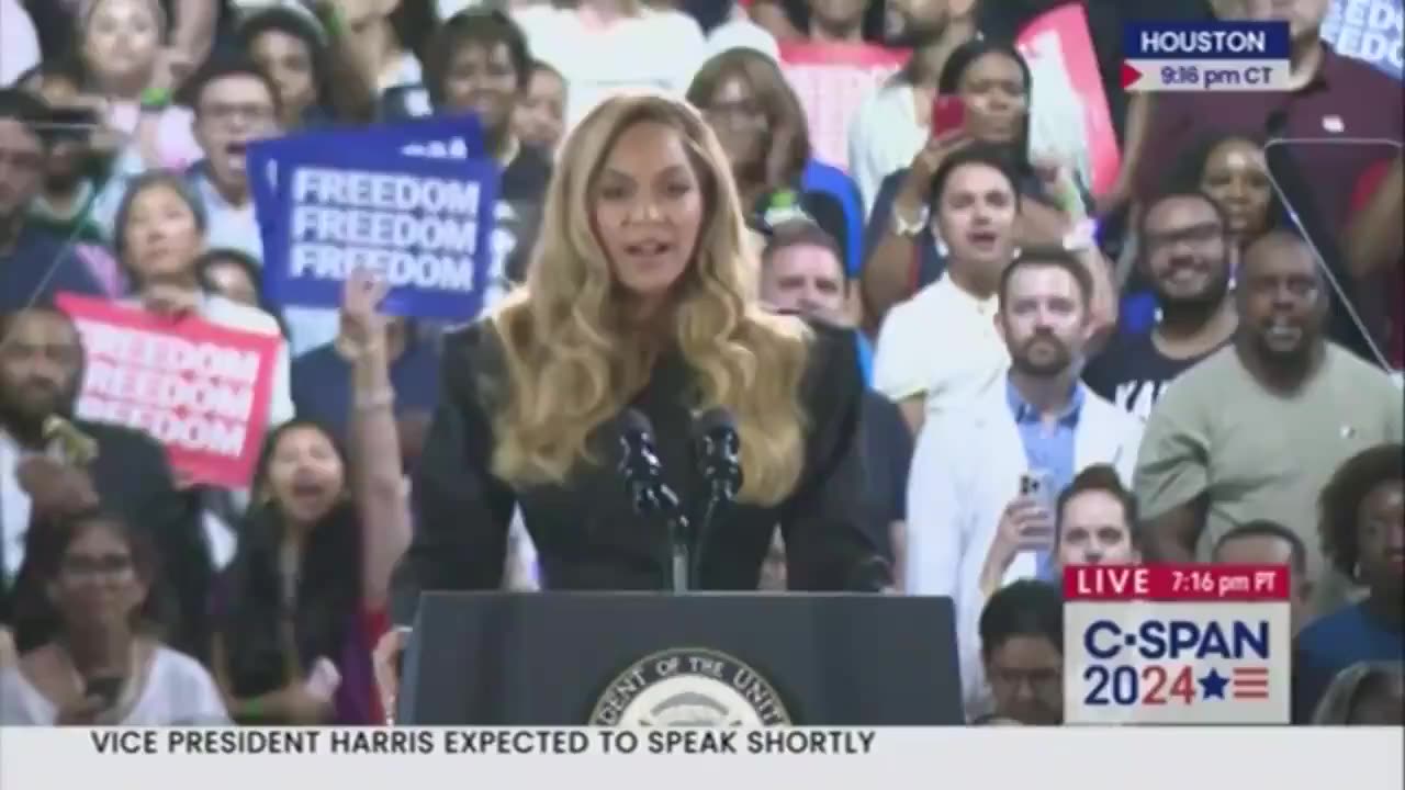 Beyoncé has officially endorsed Kamala Harris, declaring that the most critical ...