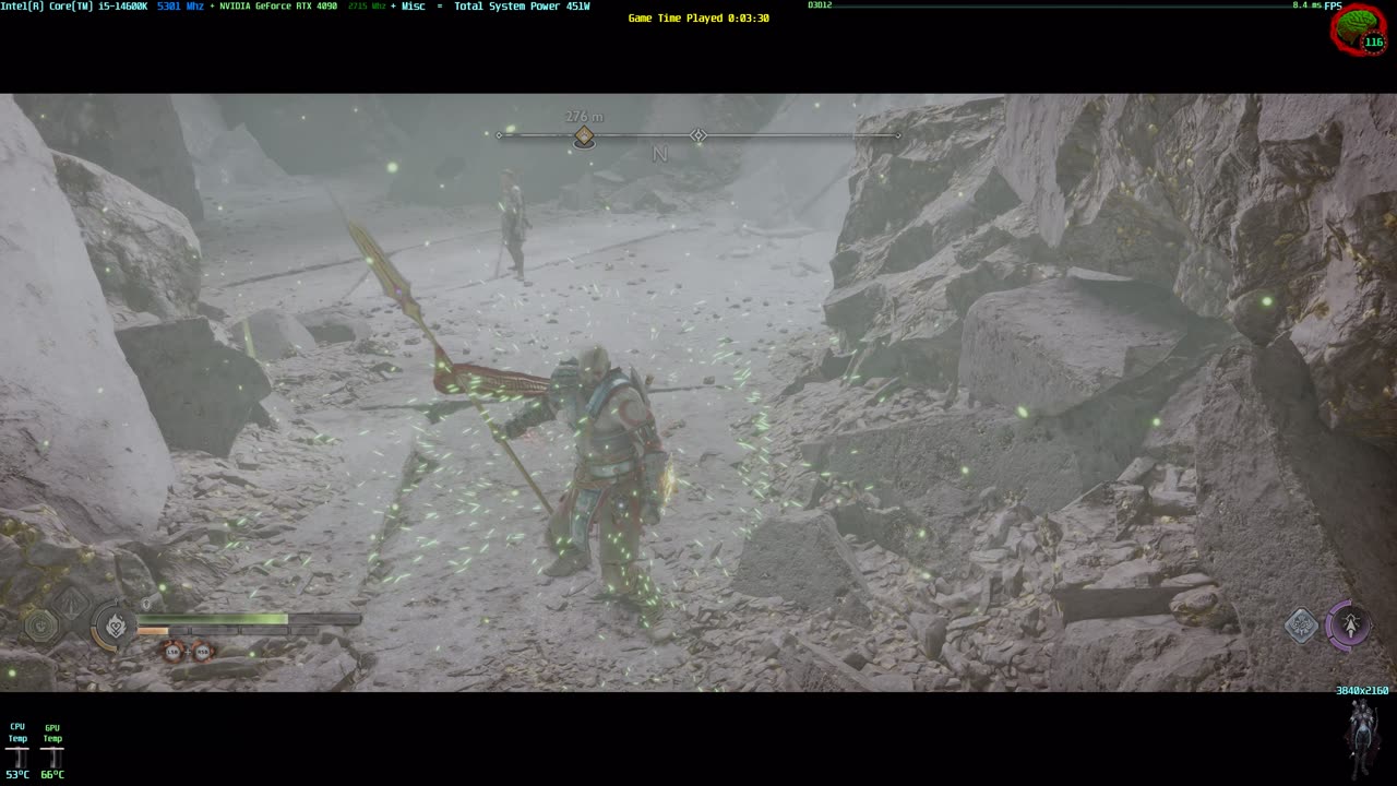 God of War Ragnarok Looks Fantastic 4K HDR Fun Pc Gameplay Rtx 4090 GARM Boss Fight