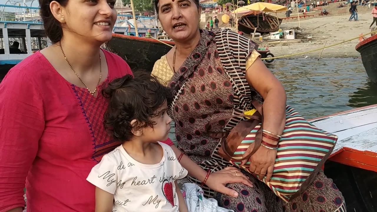 boating @ganga river varanasi