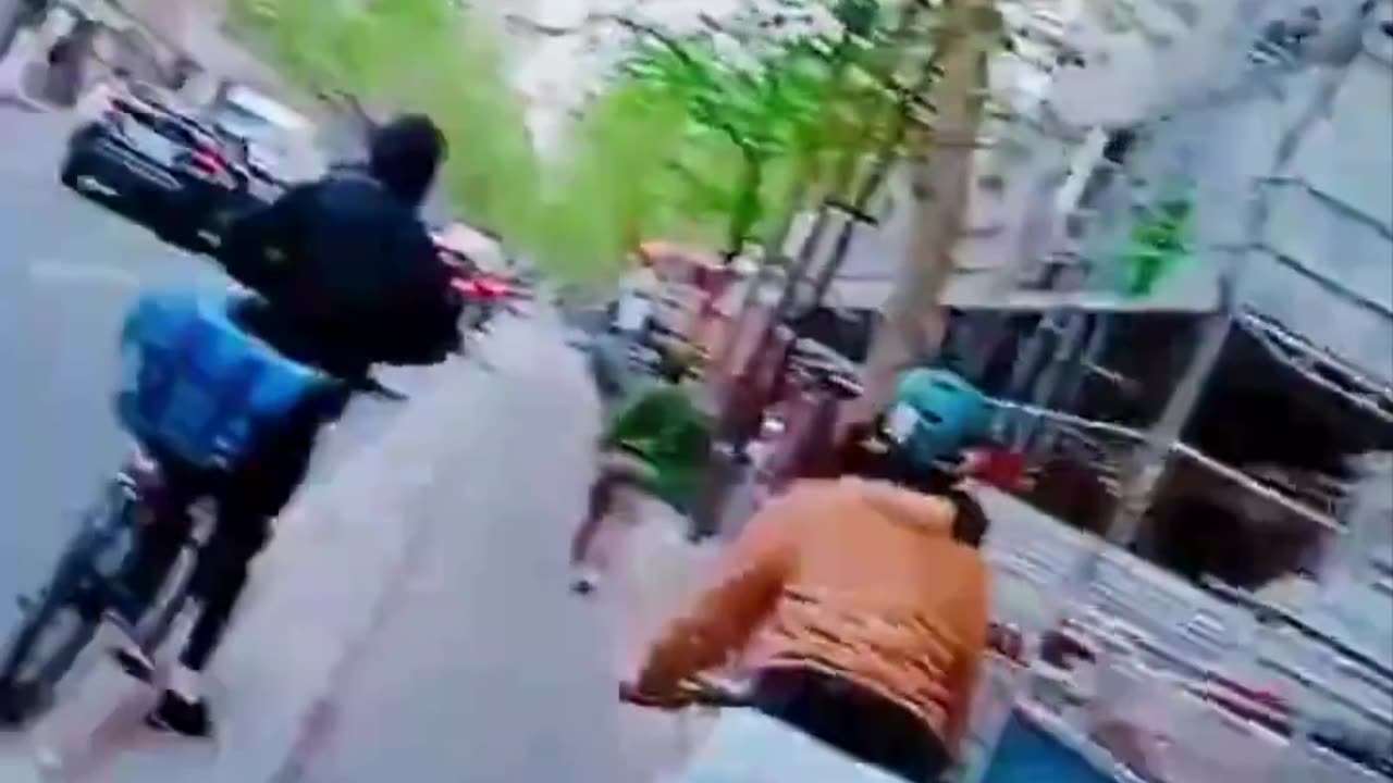 Mob of Afghan asylum seekers cause havoc on the streets of Paris