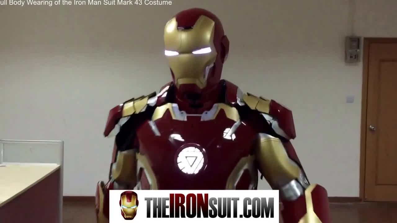 Create your very own iron man cosplay