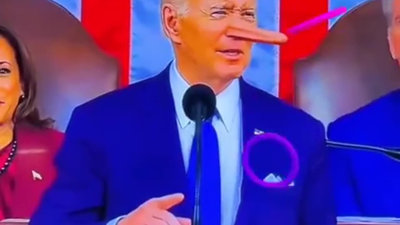 Trump trolling video of Biden's SOTU