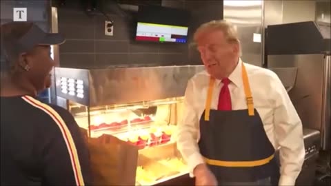 donald trump offering junk(food), well the best food for me at least