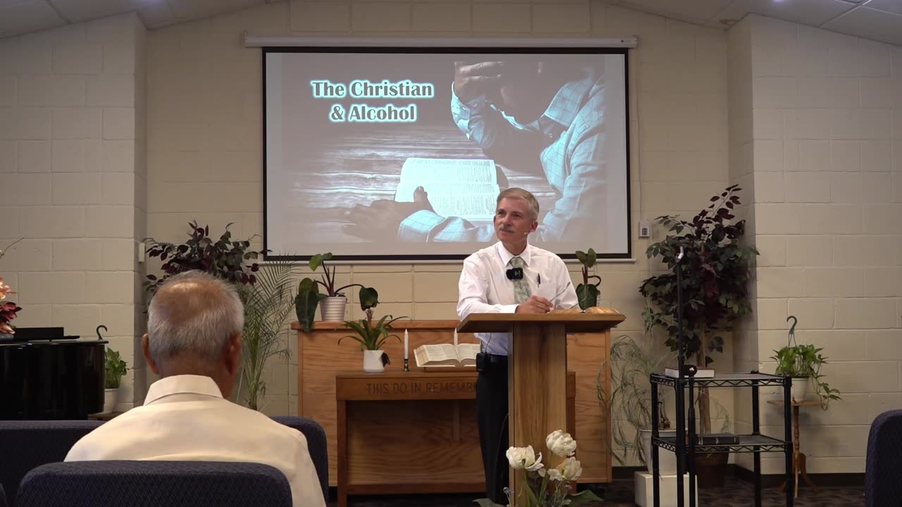The Christian and Alcohol | Bill Nixon | July 20, 2024