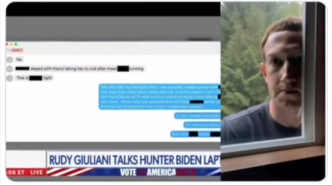 Mark Zuckerberg Admits To Censoring / Deleting Posts Related To Hunter Biden's Laptop From Hell