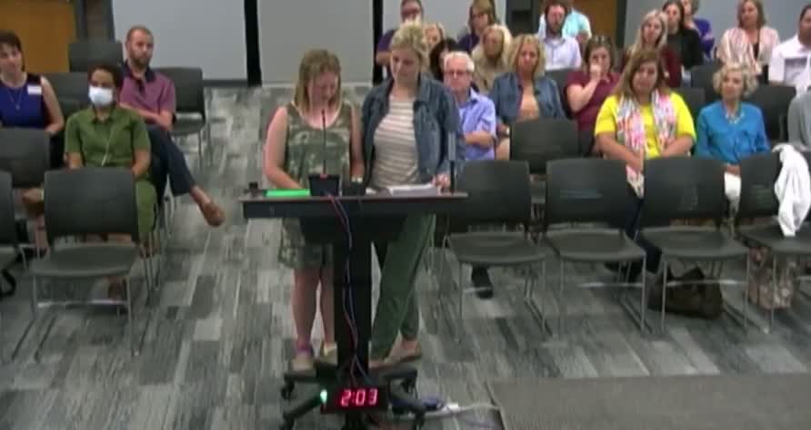 BRAVE Young Girl Speaks Out at School Board Meeting About Effects of CRT in School