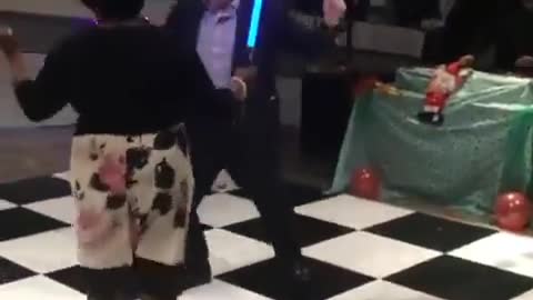 Boris Johnson breaking lockdown rules - dancing like a baboon