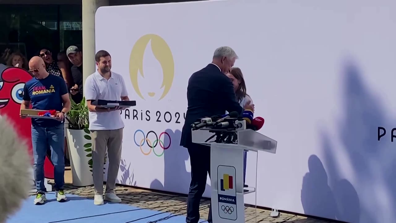 Romanian gymnast Barbosu receives disputed Olympic bronze medal