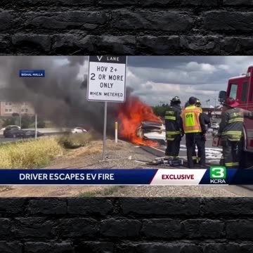 The Problem With Electric Car Fires