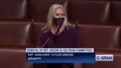 Congress Marjorie Greene repented and brought the Word