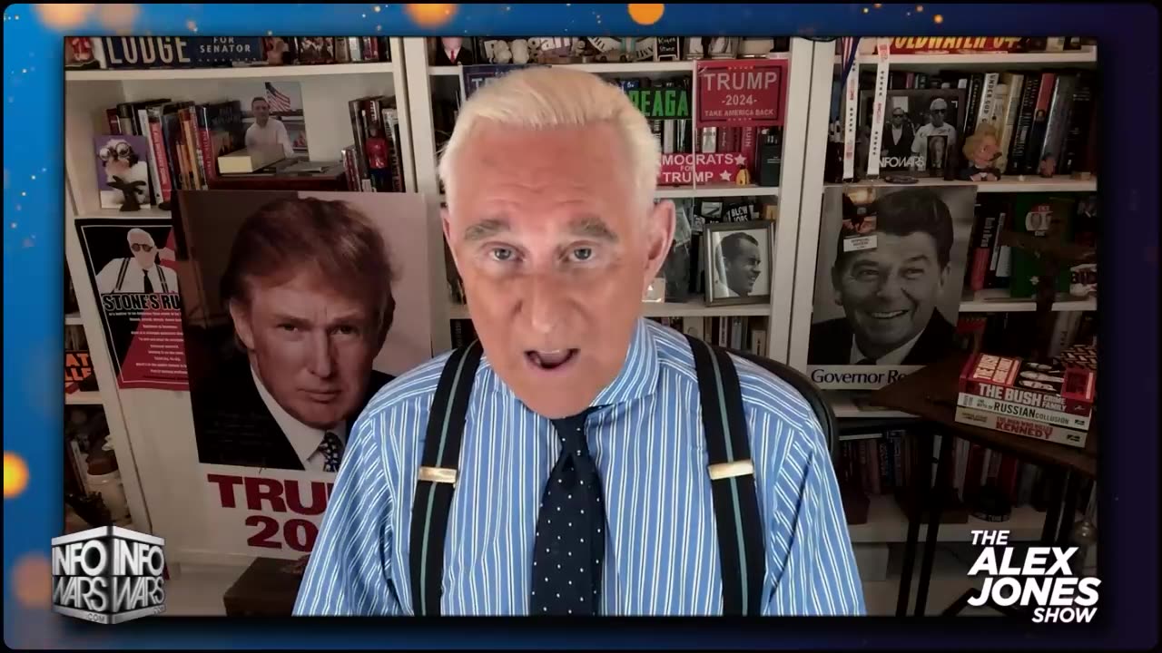 Roger Stone predicts : Biden May Be Forcibly Removed To Hand Kamala The Presidency