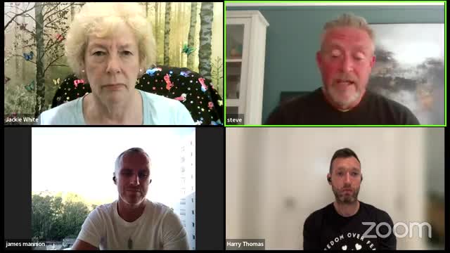 Jackie White - With Steve Forsythe and Lads Talk Health