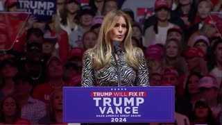 Melania Trump full speech at rally in Madison Square Garden (Oct. 27, 2024)