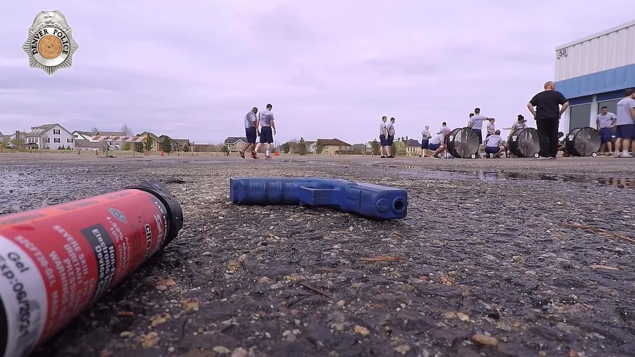 Police Recruits Get Pepper Sprayed