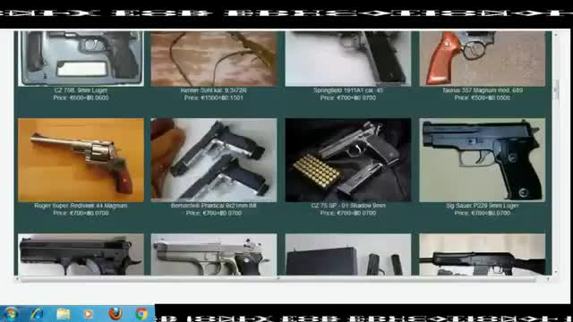 Exploring Gun market on deep dark web