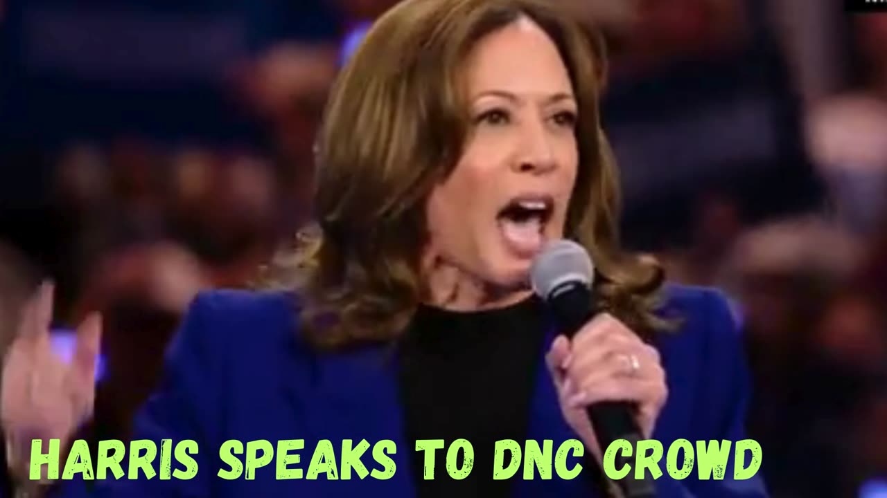 Kamala Harris speaks to DNC crowd in Chicago