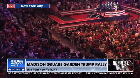 Trump's National Anthem Rendition Brings Down Madison Square Garden