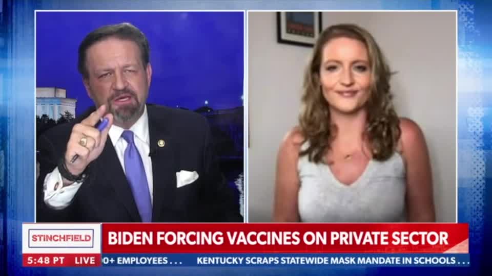 Biden SCOLDS unvaxxed & pushes new mandates. Jenna Ellis on Newsmax