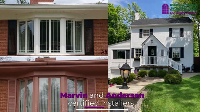 Window installation specialists certified Pella Marvin Andersen installers in Pittsburgh