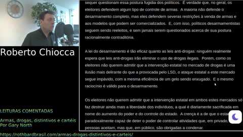 #23 Leituras Comentadas - Armas, drogas, distintivos e cartéis