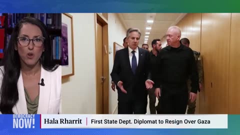 "We Have Lost All Credibility": Hala Rharrit on Quitting State Dept. & Ending Complicity in Gaza