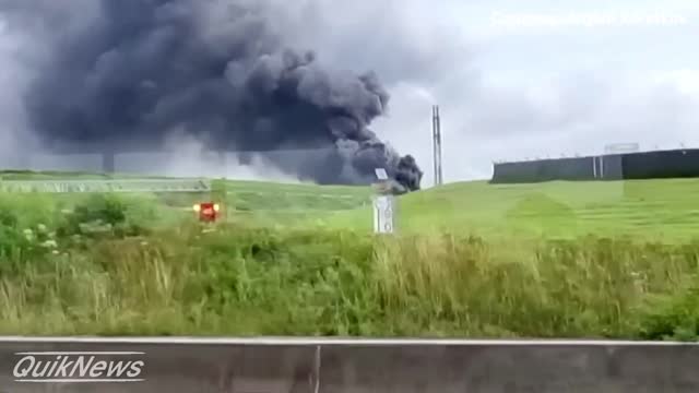 Explosion at industrial park in Germany