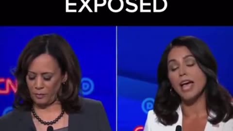 Kamala Harris exposed byTulsi Gabbard