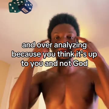 You Think It’s Up To You And Not God