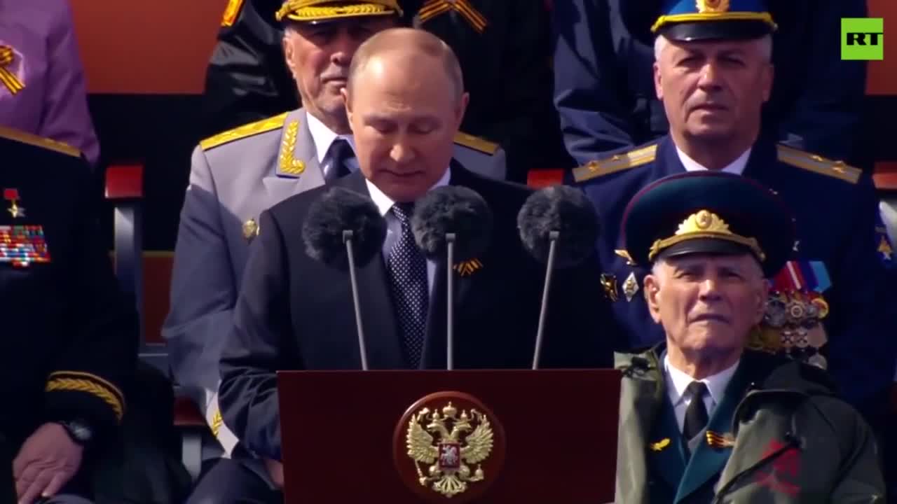 'Russia gave a preemptive rebuff to aggression' | Putin addresses Ukraine during V-Day speech