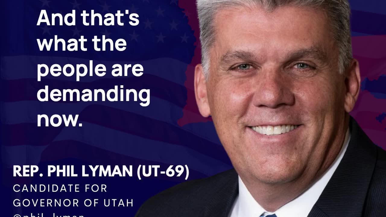 Phil Lyman: 'Fair Elections Over Friendships!' | Utah Governor Candidate Speaks Out