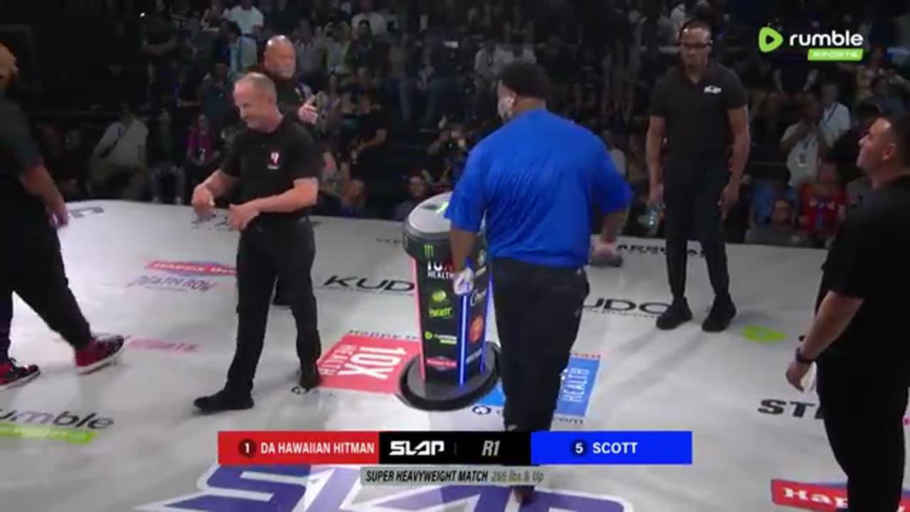 Two Giants Go Head-to-Head | Da Hawaiian Hitman vs Eviahn Scott Power Slap 7 Full Match