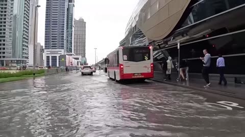 Heavy rain hit Dubai, UAE | March 9, 2024