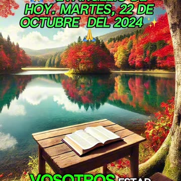 🙏✨Evangelio de HOY. Martes, 22 de Octubre del 2024 ✨🙏