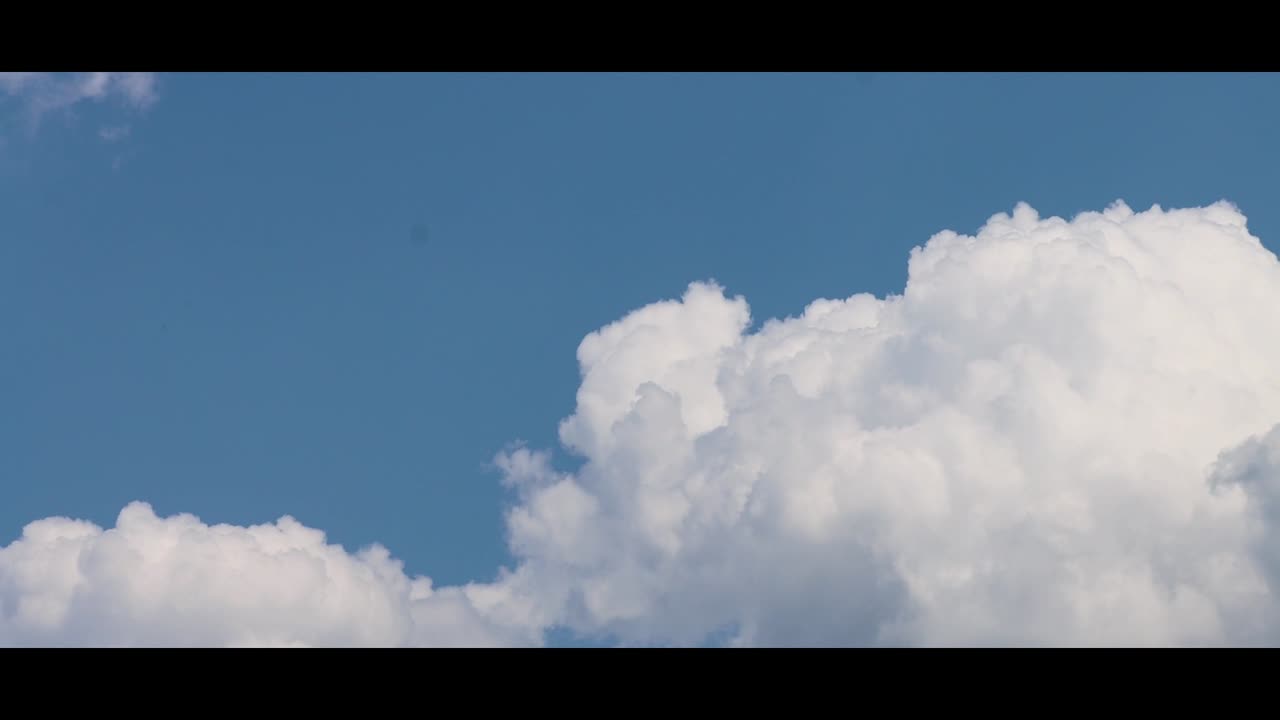 Time-lapse of clouds