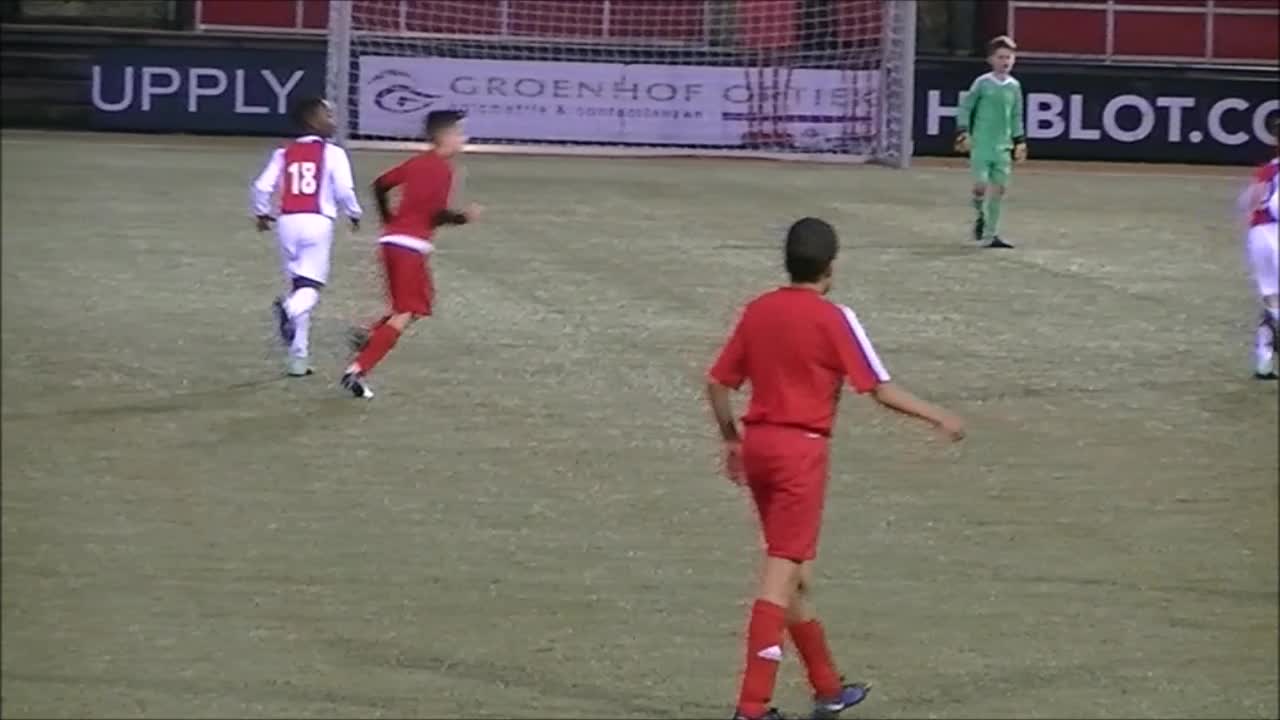 Yaya tegen Ajax U10!