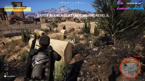 Tom Clancy Ghost Recon Wildlands REMANZO Capture the santa Blanca chemist