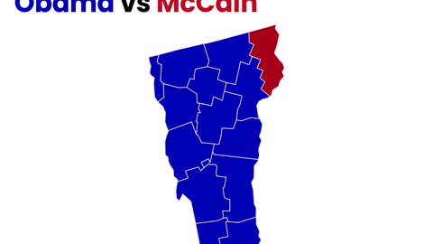 Vermont's 20-Year County Level Presidential Election Shifts: Unpacking Trump's Impact in 20 Seconds