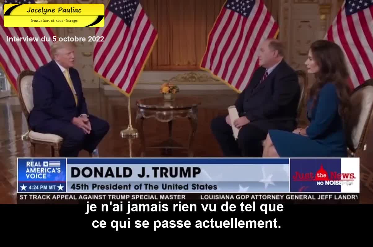 Donald Trump - remettre le pays sur les rails - vidéo ST en français