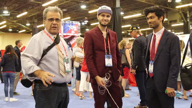 Ari Daniel Bradshaw With George Nemeh @ CPAC2022