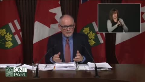 Ontario Public Health Chief Admits there were No Vax Mandates