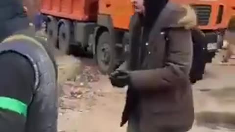 The general public of Kiev take up arms as Russian military arrives in the city.