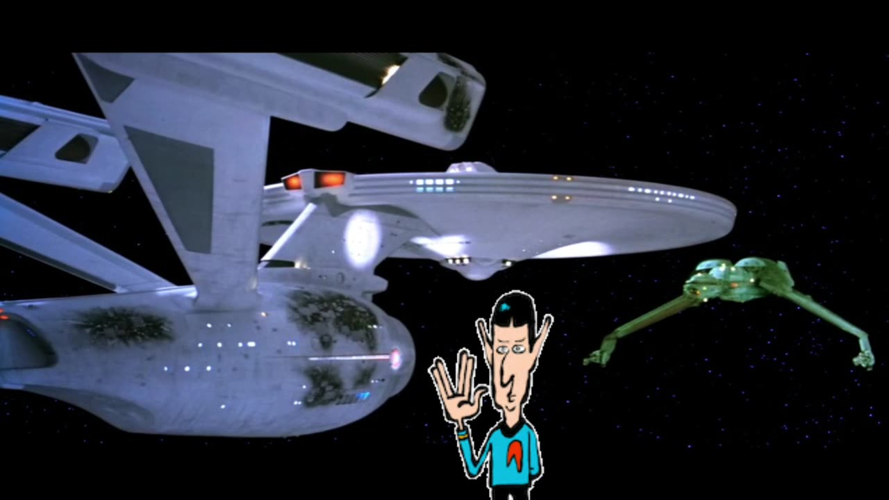 USS Enterprise vs. Klingon Bird of Prey: Speed, Strength, and Weakness!