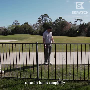 The backwards pitch shot
