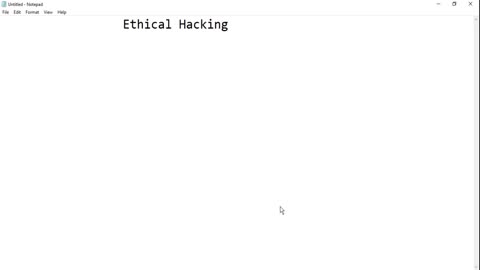 1. Hacking Overview