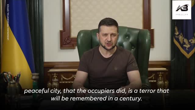 President Zelenskyy calls attack on Mariupol a war crime |