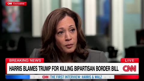 Kamala refuses to say whether she'd legalize crossing the border illegally