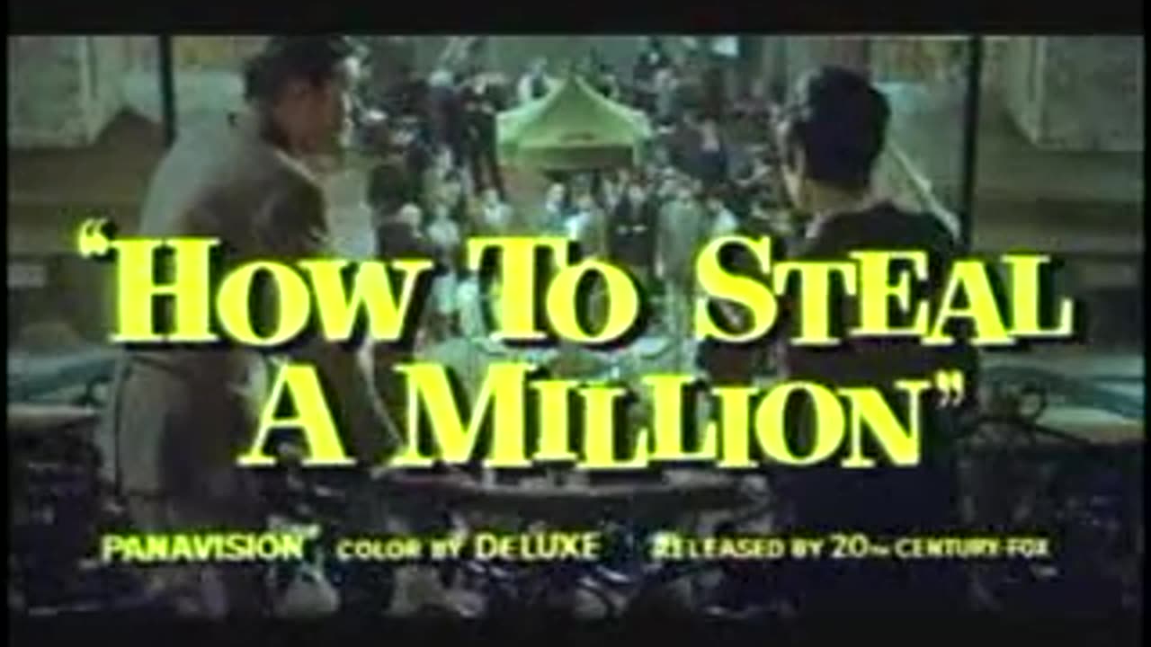 HOW TO STEAL A MILLION (1966) Audrey Hepburn, Peter O'Toole trailer